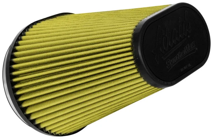 Airaid Universal Air Filter – Cone 6in FLG x 9-1/2×7-1/2in B x 6-3/8×3-3/4in Tx9-1/2in H Synthamax