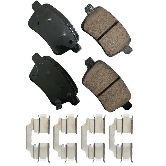 Akebono EUR1722 – Disc Brake Pad Set (Rear)