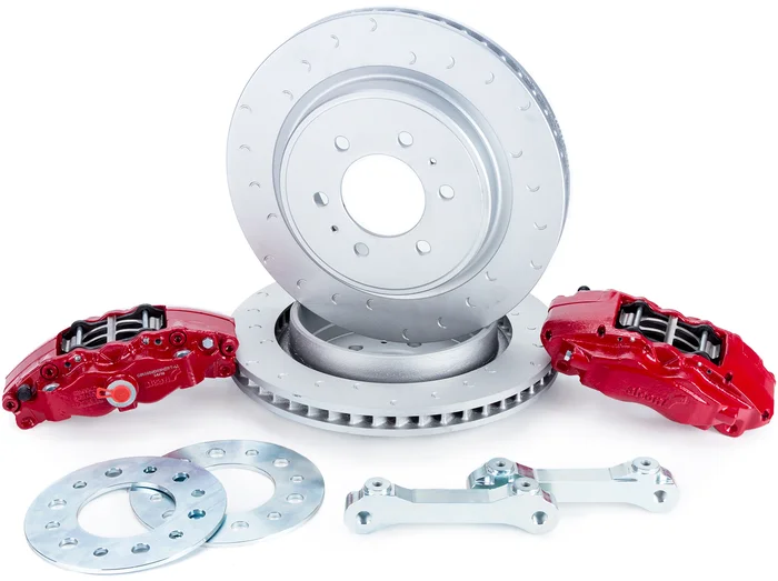 Alcon Brake Kit Ford F-150 10-17, Raptor 18-20, Rear, 4 Piston Calipers, 360X32MM Rotors, DOES NOT FIT EPB – BKR5059D07