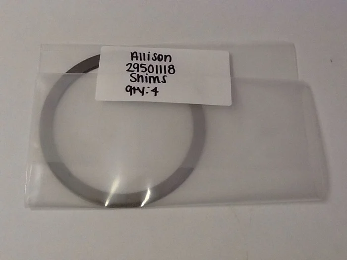 Allison Transmission 29501118 Shims [4 IN LOT] NOS
