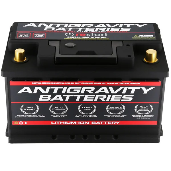Antigravity H8/Group 49 Lithium Car Battery w/Re-Start – AG-H8-80-RS