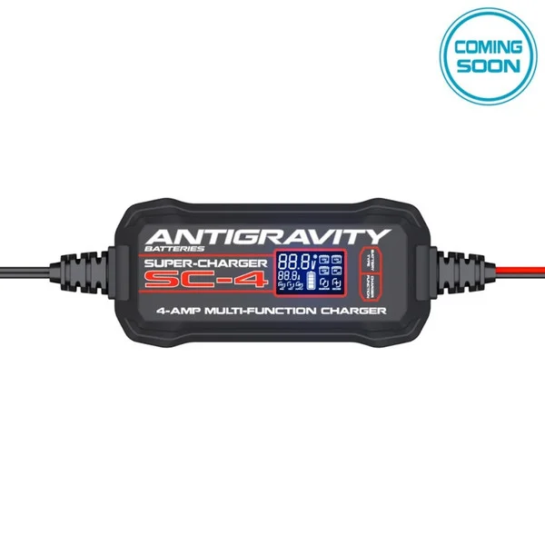 Antigravity SC-4 Super-Charger (Automotive/Motorcycle/Powersport) Battery Charger – AG-BC-SC-4