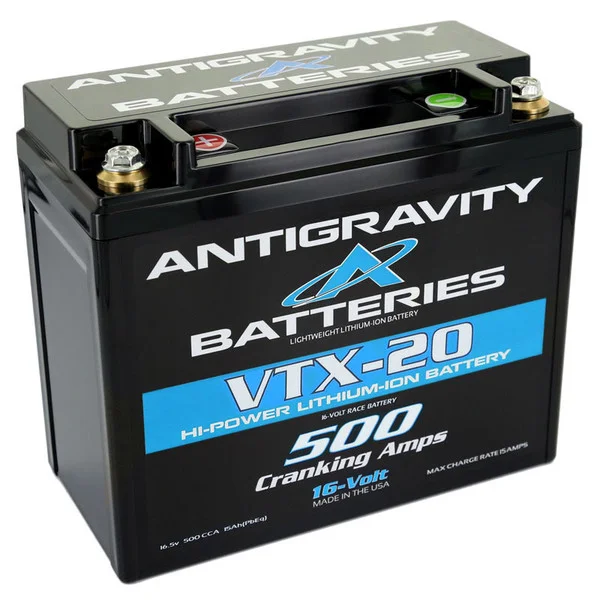 Antigravity Special Voltage YTX12 Case 16V Lithium Battery – Right Side Negative Terminal – AG-VTX-20-R