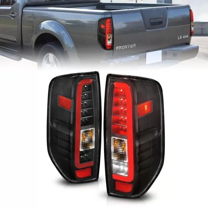ANZO 2005-2021 Nissan Frontier LED Taillights Black Housing/Clear Lens – 311443