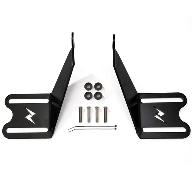 ANZO 2007-2015 Jeep Wrangler 20in – 24in inch LED Bar Hood Mounting Brackets