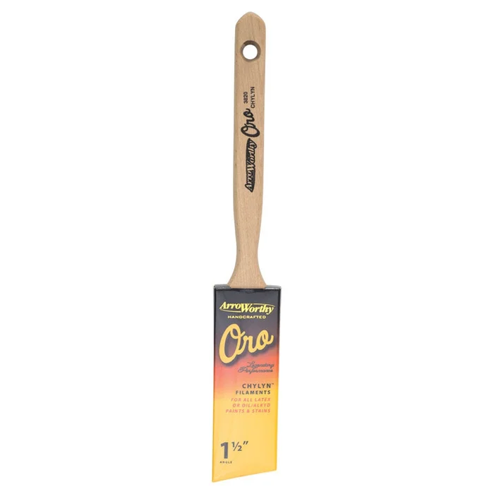 Arroworthy – 3820-1.5 – 1.5 – Oro 1-1/2 in. W Angle Paint Brush