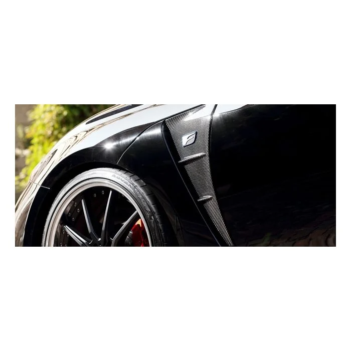 Artisan Spirits Black Label Front Fender Duct Panel Fiberglass (FRP) for Lexus RC-F 2015-2019 – ART-RCF-FF-FRP