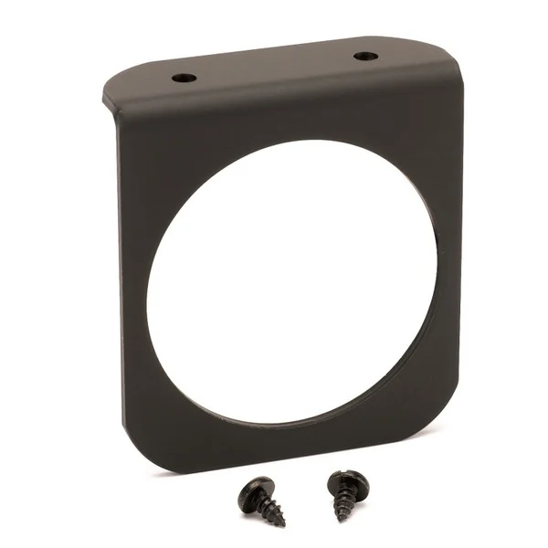Autometer 2-5/8in Black Aluminium Single Gauge Mounting Panel – 3231