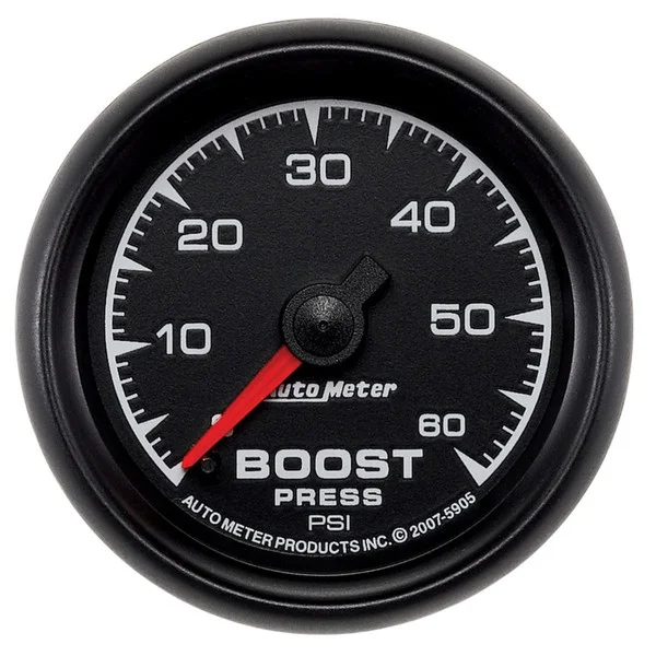 Autometer ES 52mm 0-60 PSI Mechanical Boost Gauge – 5905