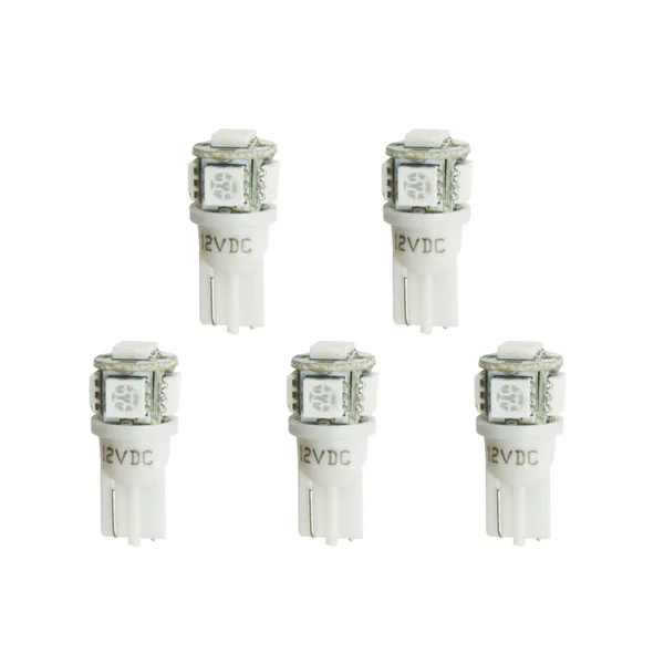 Autometer LED Light Bulb Replacement – White 5 Pack – 3288-K