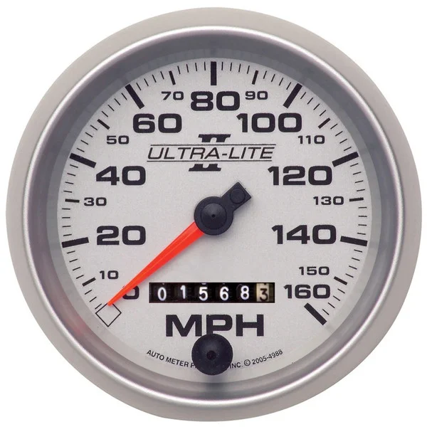 Autometer Ultra-Lite II 3-3/8in 160MPH Mechanical Speedometer – 4993