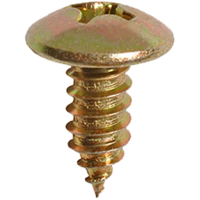 Auveco – AP17098 – Auveco Pak Phillips Truss Head License Plate Screw M6-1.81 X 15mm