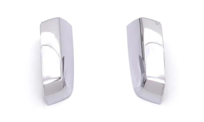 AVS 14-18 Chevy Silverado 1500 Upper Mirror Covers 2pc – Chrome