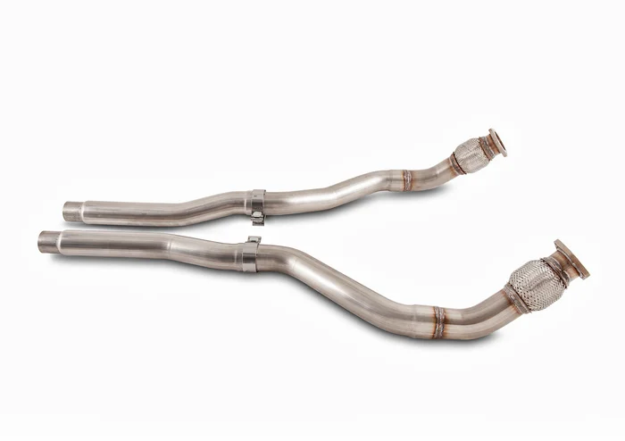 AWE Non-Resonated Downpipes for Audi 8R Q5 / SQ5 3.0T – 3220-11016