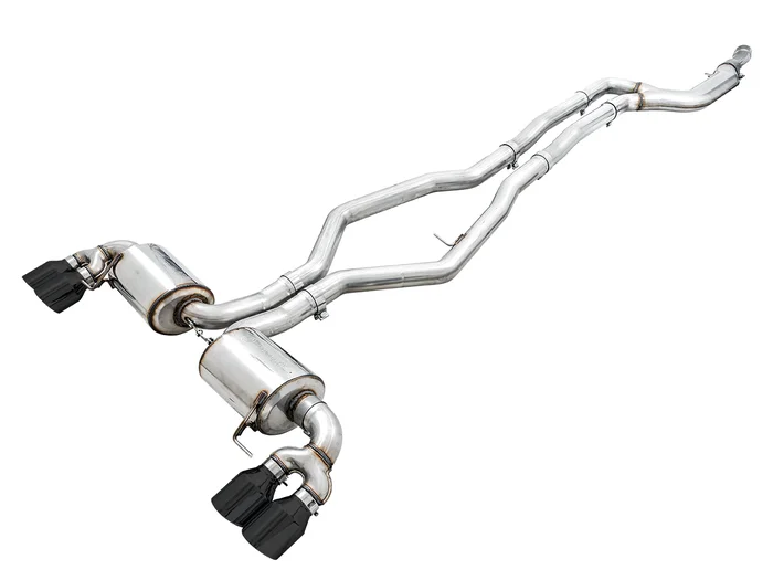 AWE Non-Resonated Touring Edition Exhaust for G2X M340i / M440i – Diamond Black Tips – 3015-43156