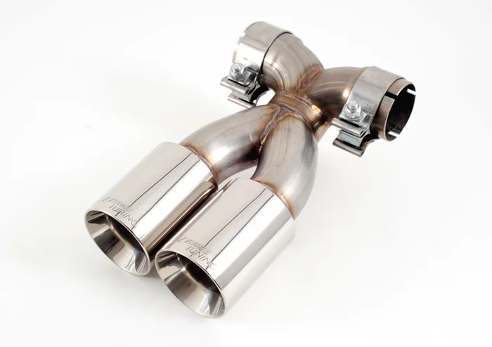 AWE Optional Muffler Tip Set for Porsche 987 Cayman/S, Boxster/S – Chrome SilverAxle-back- 3010-22014
