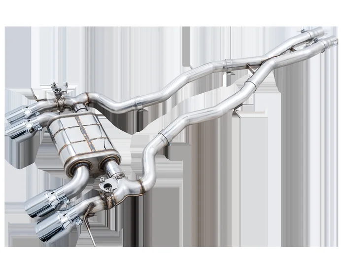 AWE SwitchPath Cat-back Exhaust for BMW G8X M3/M4 – Diamond Black Tips – 3025-43480