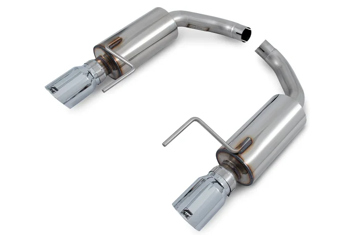 AWE Touring Edition Axle-back Exhaust for S550 Mustang EcoBoost – Chrome Silver Tips – 3015-32086