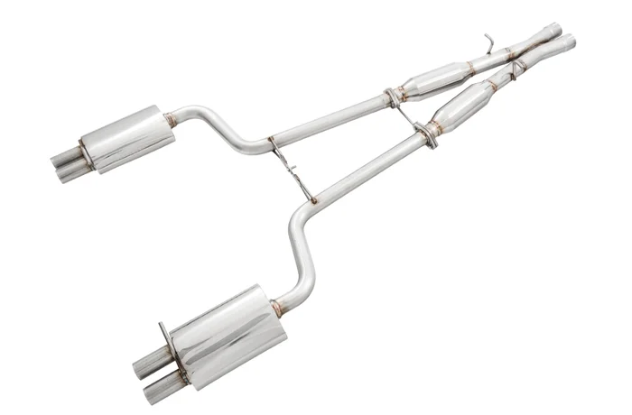 AWE Touring Edition Exhaust for Audi B7 S4 – Chrome Silver Tips – 3015-42014