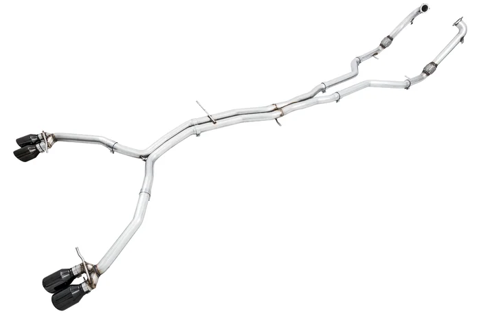 AWE Track Edition Exhaust for Audi B9 S5 Sportback – Non-Resonated – Diamond Black 102mm Tips – 3010-43062