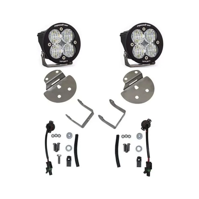 Baja Designs 15-19 Chevrolet/GMC Colorado/Canyon Sport Clear Fog Pocket Kit – 447712