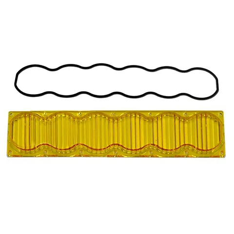 Baja Designs OnX6 Light Bar Lens Kit, Wide Cornering, Baja Amber – 458116