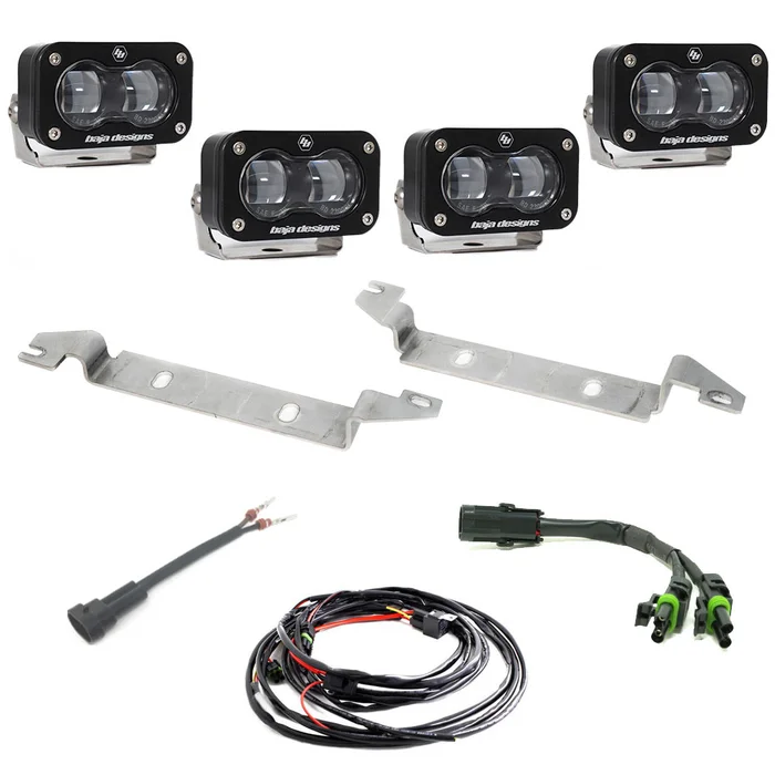 Baja Designs S2 SAE OEM Fog Light Replacement Kit: 23+ Sequoia – 448163