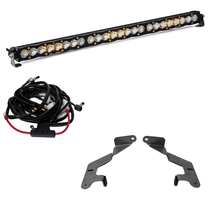 Baja Designs S8 30 in. Grille Lower Light Kit, Driving/Combo: 14-21 Tundra – 447160