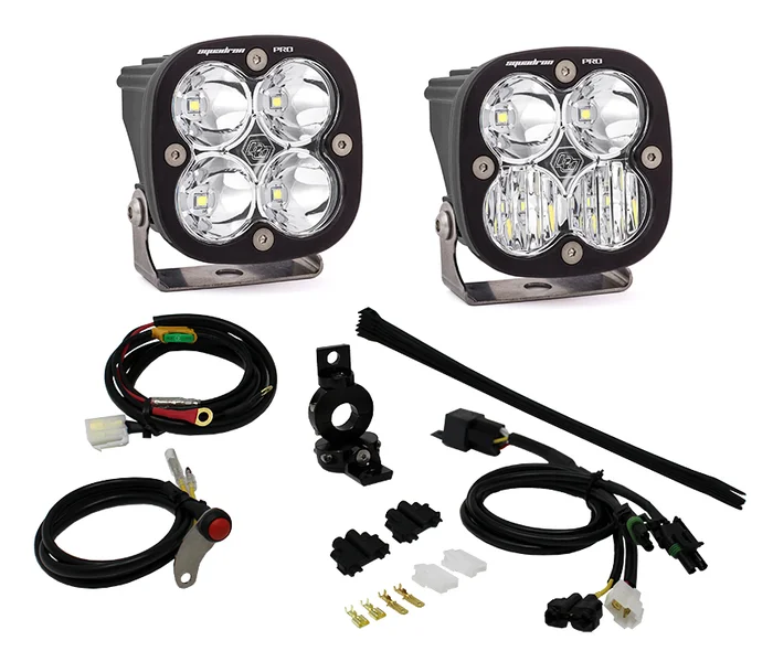 Baja Designs Squadron Pro Adventure Bike LED Light Kit (1 in. Mount) – 497084