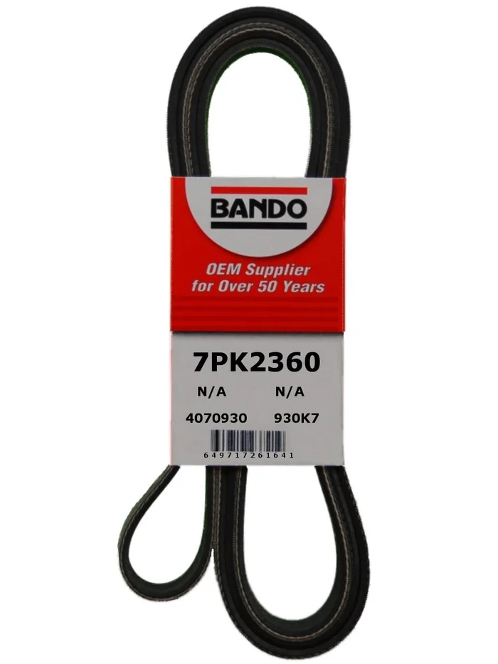 Bando 7PK2360 – Serpentine Belt (Alternator and Air Conditioning)