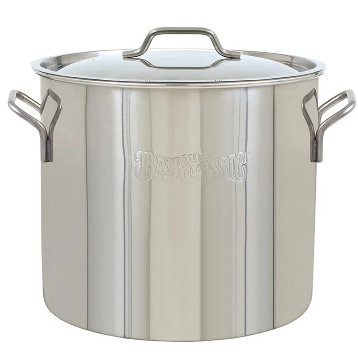 Bayou – 1430 – Stainless Steel Grill Stockpot 30 qt 13.9 in. L X 13.9 in. W 1 pc