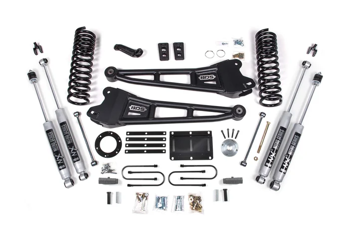 BDS Suspension 6 Inch Lift Kit w/ Radius Arm | Ram 3500 (13-18) 4WD | Diesel