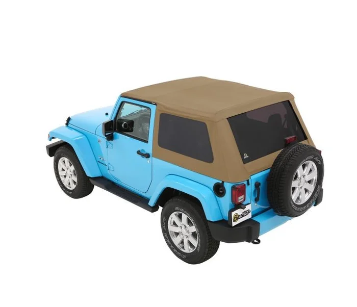 Bestop Jeep Wrangler JK, 2-Door Trektop – 56852-71