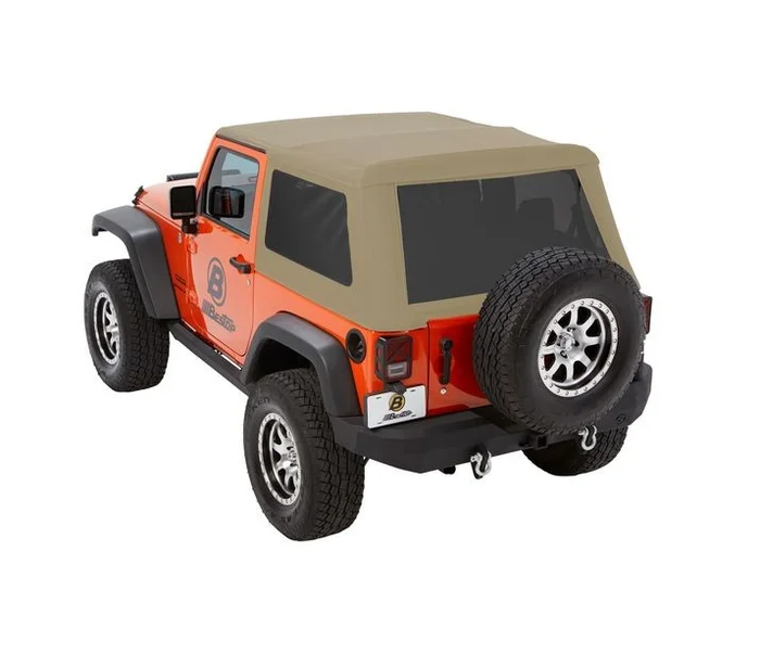 Bestop Jeep Wrangler JK, 2-Door Trektop Glide – 54922-74