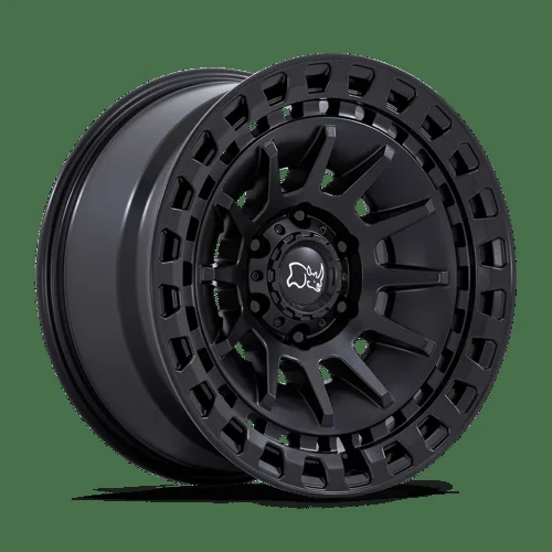 Black Rhino Hard Alloys BARRAGE 18X9 6X5.5 106 +0 M-BLK