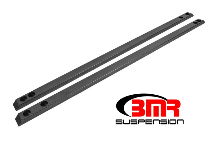 BMR 15-17 S550 Mustang Super Low Profile Chassis Jacking Rails – Black Hammertone