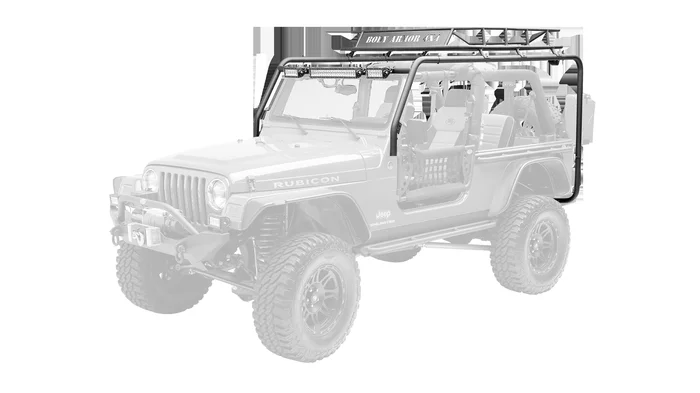Body Armor 4×4 1997-2006 Wrangler Roof Rack Box 1 Of 2 – TJ-6124-1