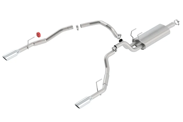Borla 09 Dodge Ram 1500/ 2010-2018 Ram 1500/ 2019-2020 Ram Classic 1500 ONLY Cat-Back Exhaust System S-Type Split Rear – 140308
