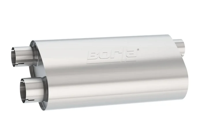 Borla 400499 Specialty Muffler – Notched Neck