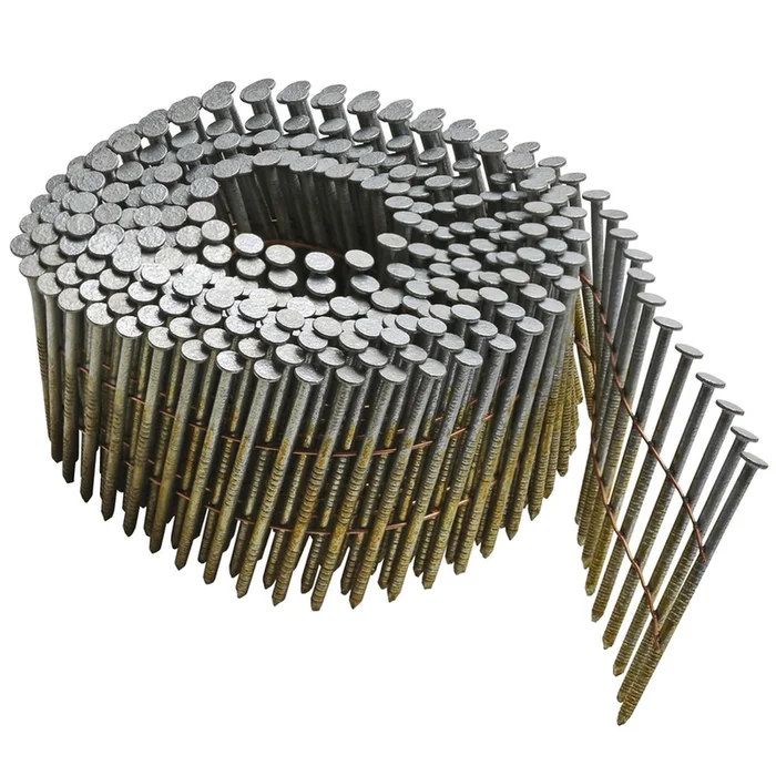 Bostitch – C10S120DG – 3 in. L X 11 Ga. Angled Coil Galvanized Framing Nails 15 deg 2,700 pk