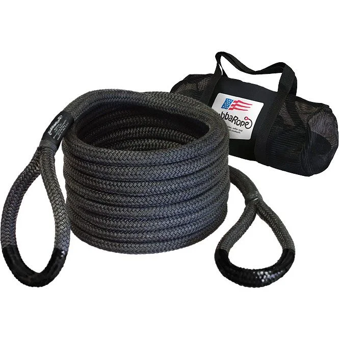Bubba Rope Renegade: ¾ in. x 20 ft Kinetic Recovery Rope – Black Eyes