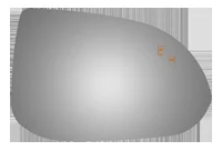 Burco – Passenger Side View Mirror W Blind Spot For Genesis G80 G90 Rh Convex Bldspt E C Fitover – 5698B (Glass Only – Backing Plate not Included)