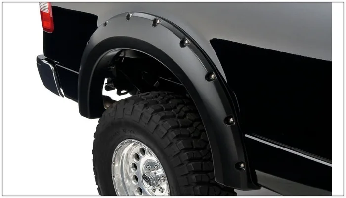Bushwacker 04-08 Ford F-150 Styleside Pocket Style Flares 2pc 66.0/78.0/96.0in Bed – Black