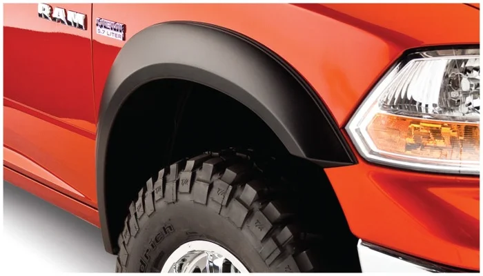 Bushwacker 06-08 Dodge Ram 1500 Fleetside Extend-A-Fender Style Flares 4pc 97.9/98.3in Bed – Black