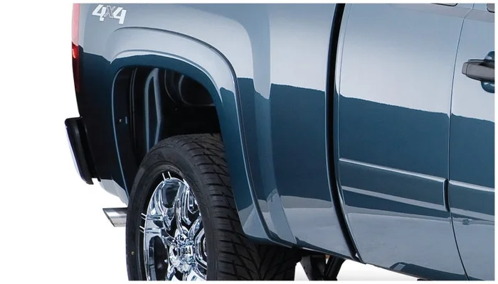 Bushwacker 07-13 Chevy Silverado 1500 Fleetside OE Style Flares 2pc 69.3in Bed – Black