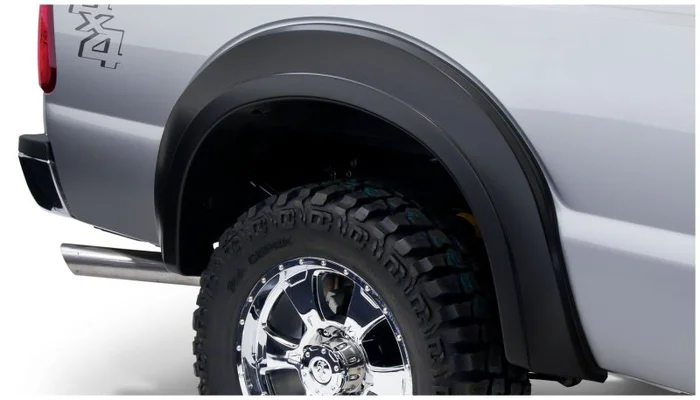 Bushwacker 11-16 Ford F-250 Super Duty Styleside Extend-A-Fender Style Flares 2pc – Black