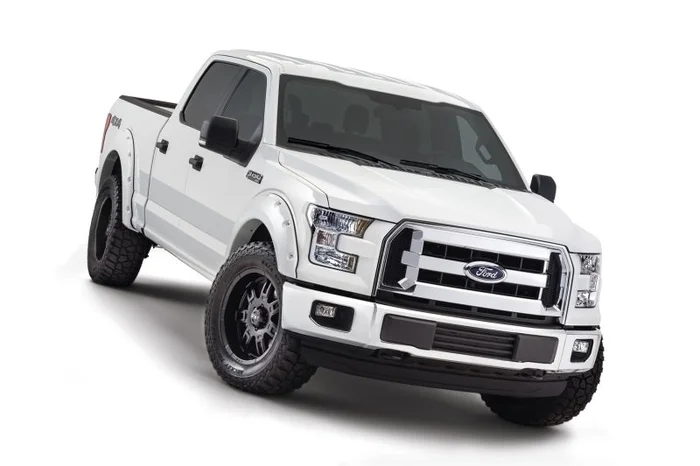 Bushwacker 16-17 Ford F-150 Styleside Pocket Style Flares 4pc 78.9/67.1/97.6in Bed – Oxford White
