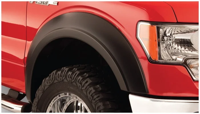 Bushwacker 2019 Ford Ranger Supercrew Extend-A-Fender Style Flares 4pc – Black