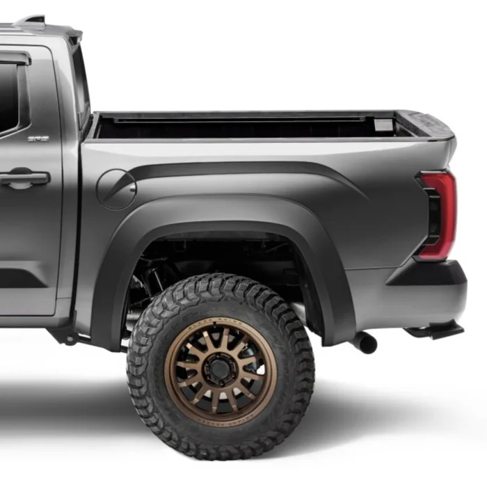 Bushwacker 22-23 Toyota Tundra Extend-A-Fender Style Flares 2pc Rear – Black