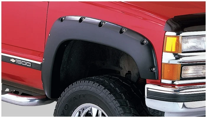 Bushwacker 88-99 Chevy C1500 Pocket Style Flares 2pc – Black